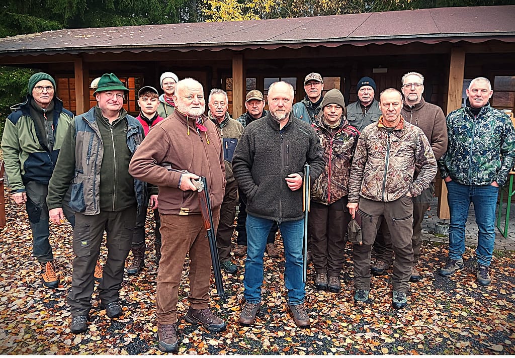 Die Teilnehmer der Jägerschaft Rehau-Selb e.V.
